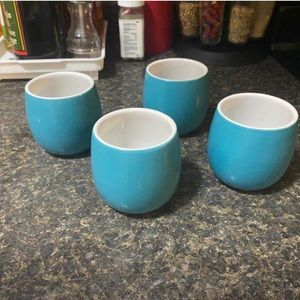 DAVIDsTEA Bubble Cups - Teal X4